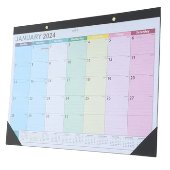 Настенный календарь Ежемесячный подвесной планировщик Расписание работы офиса на июнь Бумажный год Академическое вертикальное планирование заметок Настольная повестка дня
