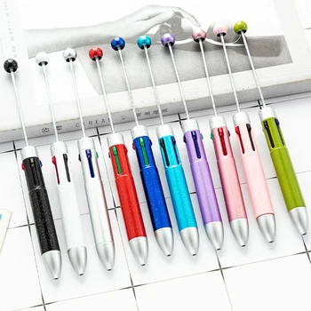 1 Шт Новые Четырехцветные Ручки из Бисера 