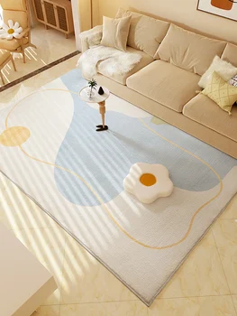 Скандинавский ковер для гостиной журнальный столик диван прямоугольный B & B коврик для пола ins wind современный минималистичный прикроватный плед для спальни