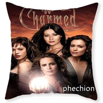 Наволочки Phechion с 3D-принтом TV Charmed, наволочка на квадратную подушку с застежкой-молнией C161