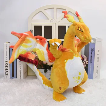 2022 Новые 38-сантиметровые плюшевые игрушки Dynamax Charizard Pokemon XY Fire Dragon аниме Charizard Мягкая игрушка в подарок для ребенка