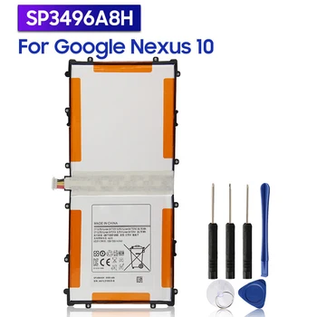 Сменный Аккумулятор SP3496A8H Для Samsung Google Nexus 10 HA32ARB GT-P8110 SP3496A8H (1S2P) Аккумуляторная Батарея для планшета