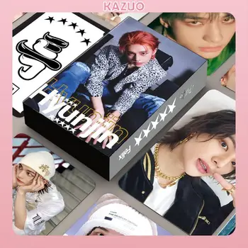KAZUO 55 шт. Альбом Stray Kids Hyunjin Lomo Card Kpop Фотокарточки Серия открыток