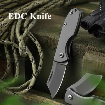Мини-Складной Нож-Брелок EDC Box Cutter Портативный Походный Карманный Складной Нож Для Самообороны Ручные Инструменты Крутой Нож для Мужчин