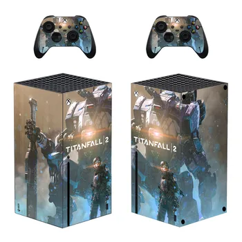 Защитная наклейка Titanfall для консоли Xbox Series X и виниловая наклейка для кожи Contracoller XSX