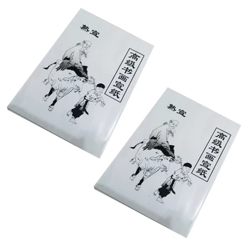 60 Листов белой малярной бумаги Xuan Paper Рисовая бумага Китайская живопись и каллиграфия 36 см X 25 см