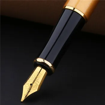 1шт Picasso 606 высококачественная золотая авторучка благородная оптовая продажа школьных канцелярских принадлежностей ручка Picasso чернильные ручки подарочная коробка ручка