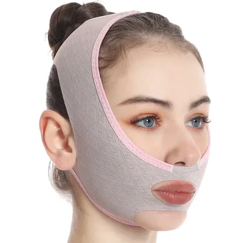Новый дизайн, маска для подбородка, маски для лица, формирующие V-образную линию, маска для коррекции фигуры, маска для сна, ремень для похудения лица, пояс для подтяжки лица