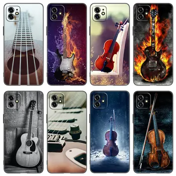 Музыкальная Партитура Музыкальная Скрипка Гитара Чехол Для Телефона Apple iPhone 13 12 Mini 14 11 Pro XS Max XR X8 7 6S 6 Plus SE 2022 2020 5S