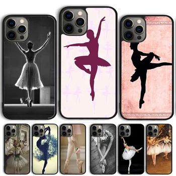 Балерина Танцовщица Чехол Для Телефона Чехол Для iPhone 15 14 13 12 Pro Max mini 11 Pro Max XS X XR 6S 7 8 Plus SE 2020 Coque Shell