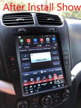 Для Fiat Freemont Для Dodge Journey Android 9,0 4 + 64 ГБ Автомобильный магнитофон головное устройство Мультимедийный плеер Авто стерео GPS Navi